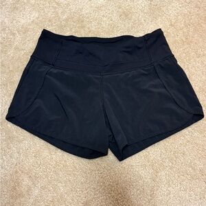 Lululemon Athletica Black Athletic Shorts